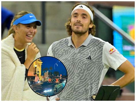 Stefanos Tsitsipas and Paula Badosa seen together just weeks after ...