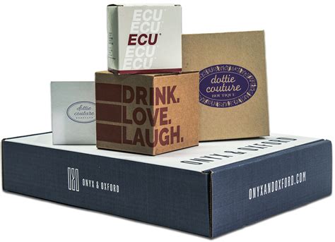 Custom Printed Commercial Box Styles