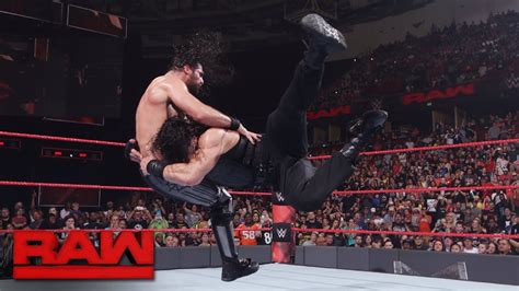 Roman Reigns vs. Seth Rollins: Raw, May 29, 2017 - YouTube