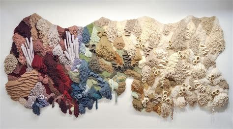 Ocean-Inspired Textile Art Captures The Diversity of Coral Reefs