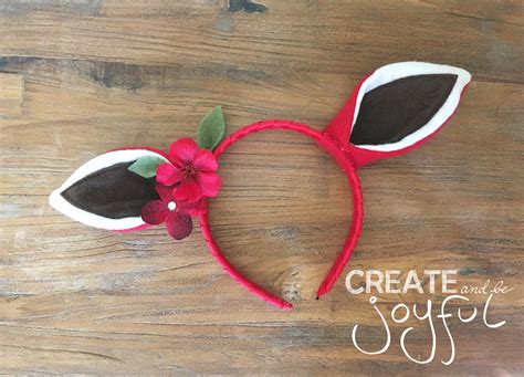 RED PANDA Costume Headband Tail Flowers Crown Garland Red | Etsy