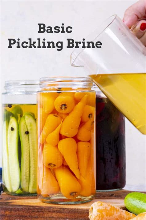 Basic Pickle Brine Recipe With Vinegar - Give Recipe