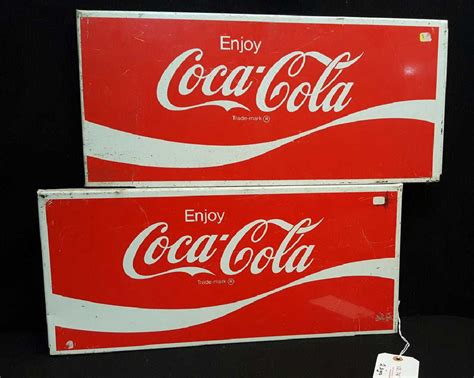 Metal Coca-Cola Signs