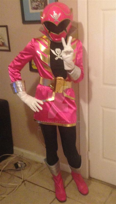 SUPER MEGA FORCE PINK RANGER GOKAI PINK COSPLAY by varaques on DeviantArt