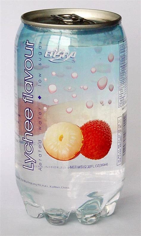 China Lychee Flavour Aerated Drinks - China fruit flavour, beverage