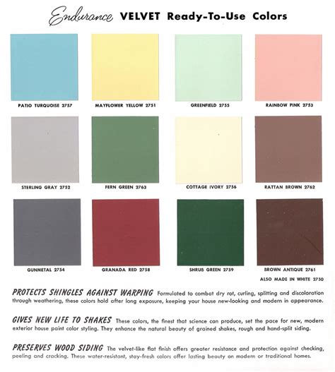 The Sunshine Grove: 1950s Glidden Exterior Paint