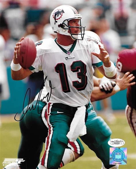 Dan Marino Autographed Signed Miami Dolphins 8x10 Photo JSA ...