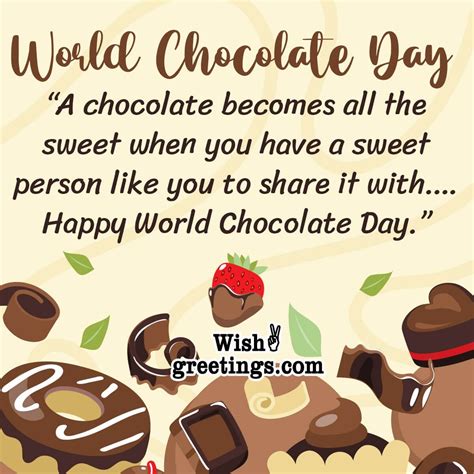 World Chocolate Day Wishes Messages - Wish Greetings