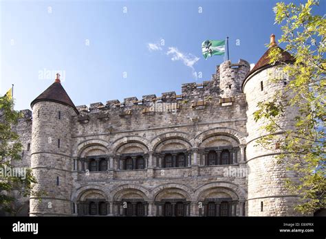 castle in ghent Stock Photo - Alamy