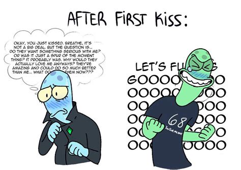 After first kiss meme by CamDrawz on DeviantArt