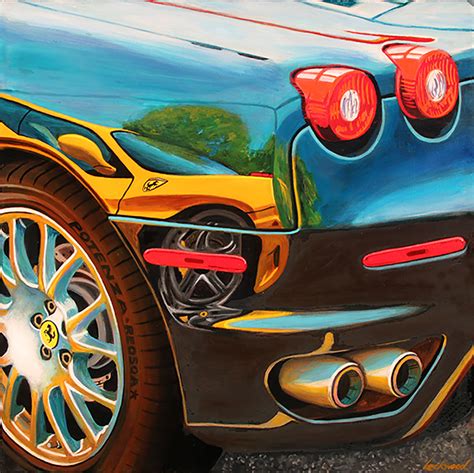 Car Art Prints | Ferrari -Maserati | Original Art