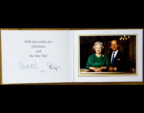 Queen Elizabeth Prince Philip Christmas card 1997 | Royal Christmas cards | Royal Galleries ...