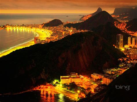 Rio de Janeiro Brazil at night Preview | 10wallpaper.com