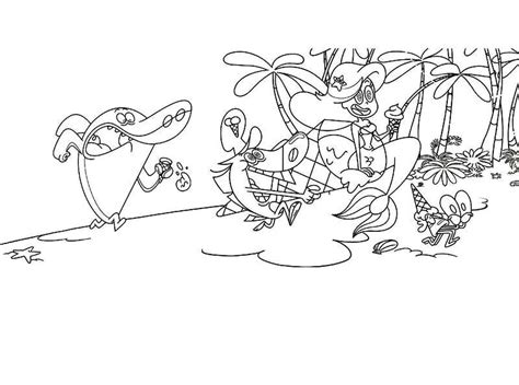 Zig And Sharko Coloring Pages Coloring Pages