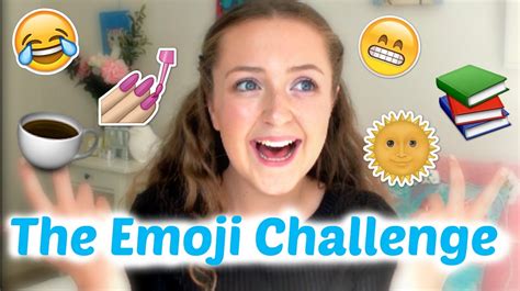 THE EMOJI CHALLENGE - YouTube