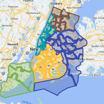 Districting Commission releases draft of New York City Council maps ...