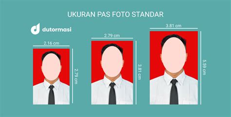 Ukuran Pas Foto 2x3, 3x4, 4x6 Sesuai Standar yang Digunakan Dutormasi Dunia Tutorial dan Informasi