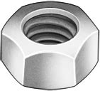 McMaster-Carr - Type 316 Stainless Steel Hex Nut, 1/2"-13 Thread Size, 3/4" Width, 7/16" Height ...