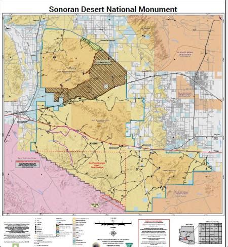 Sonoran Desert National Monument Map | Bureau of Land Management