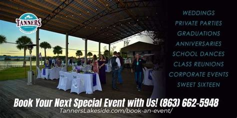 Tanners Lakeside - Winter Haven, FL - Party Venue