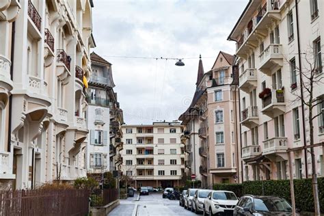 Apartment in switzerland stock photo. Image of historic - 124788544