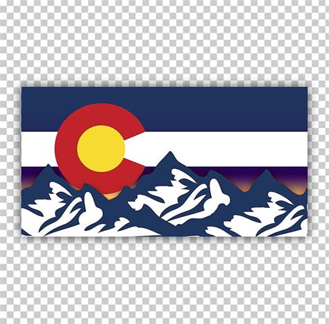 Flag Of Colorado Decal Sticker Die Cutting PNG, Clipart, Bumper Sticker ...