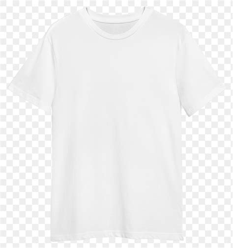 White tee png mockup on transparent background | free image by rawpixel ...