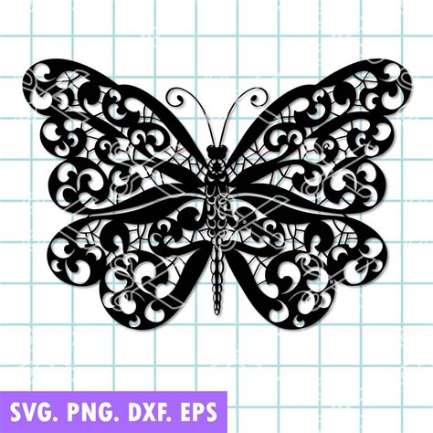 Butterfly Svg Mandala