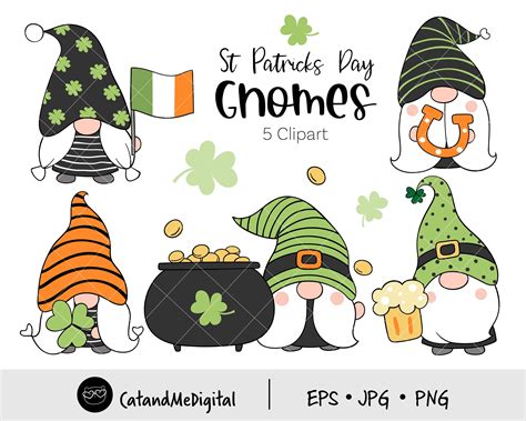 St Patrick's Day Gnomes, Cat Clipart, Chalkboard Art, How To Make ...