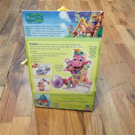 Playskool Dragon Tales Cassie Babysitting Surprise Plush Toy In Box Complete HTF | #1842270378