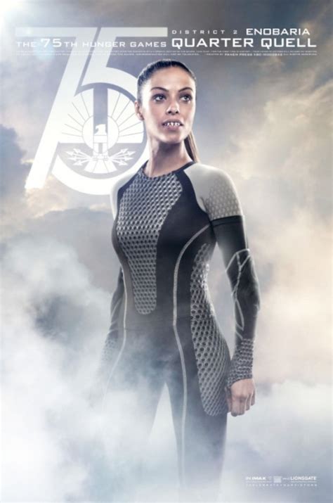 Enobaria poster - The Hunger Games: Catching Fire character posters - Digital Spy