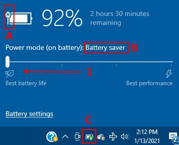 How to Enable and Disable Battery Saver Mode in Windows 10