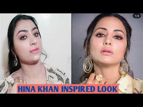 HINA KHAN||HINA KHAN INSPIRED LOOK||DAY TIME MAKEUP LOOK ||BEAUTICIAN ...