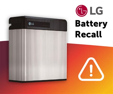 Consumer Alert – LG battery recall | Redback Technologies