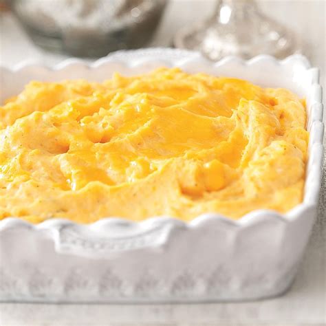 Cheddar Cheese Mashed Potatoes Recipe | Taste of Home