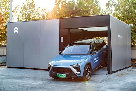 Nio Builds Battery Swap Stations In China For Its Electric Vehicles