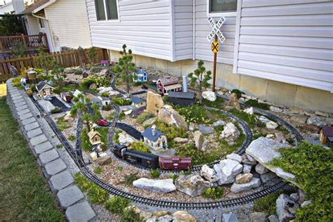 garden railroading_0040 | Garden railroad, Garden trains, Garden railway