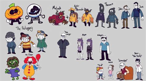 The Sr Pelo's Spooky Month Cast by Abbysek on DeviantArt