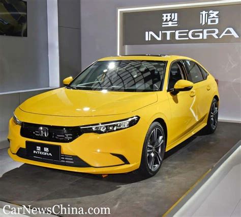 New Honda Integra Unveiled In China