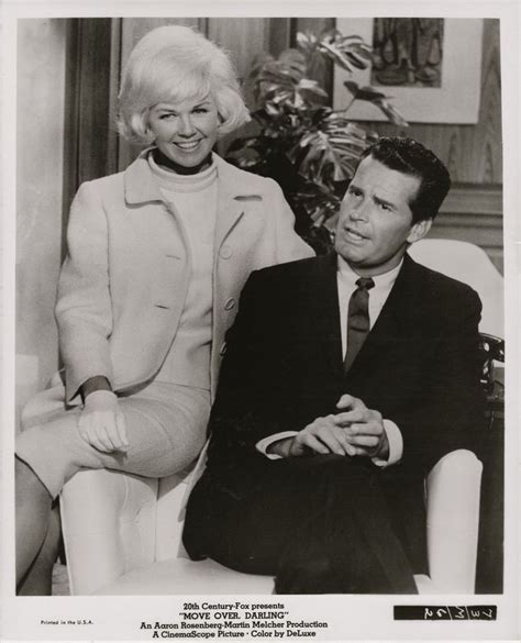 Doris Day, James Garner, Move Over Darling, 1963 ~ ORIGINAL scene still | James garner, Classic ...