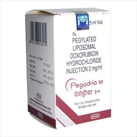 Pegadria Pegylated Liposomal Doxorubicin Hydrochloride Injection for ...