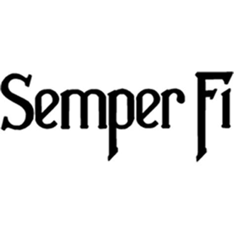 Semper Fi Marines Laptop Car Truck Vinyl Decal Window Sticker PV116 ...