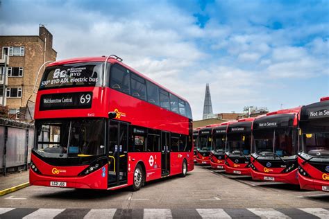 BYD ADL delivered in London the 500th electric bus from the Enviro EV ...