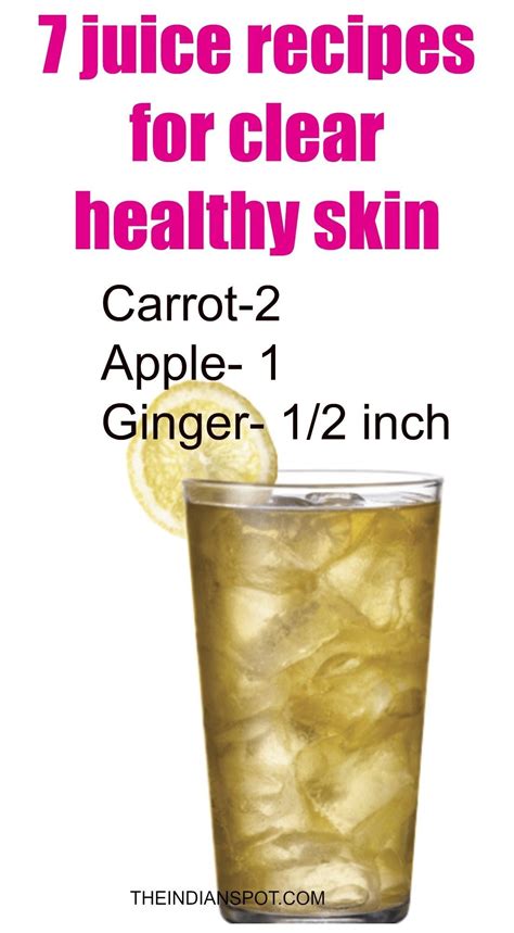 Best Juice Recipes For Skin