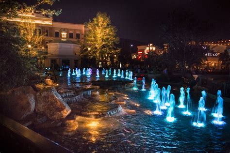 Adding lights to your fountains will transform them into a show once the sun set and you can ...