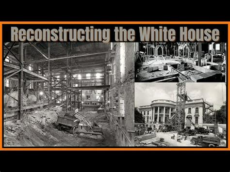 Reconstruction of the White House