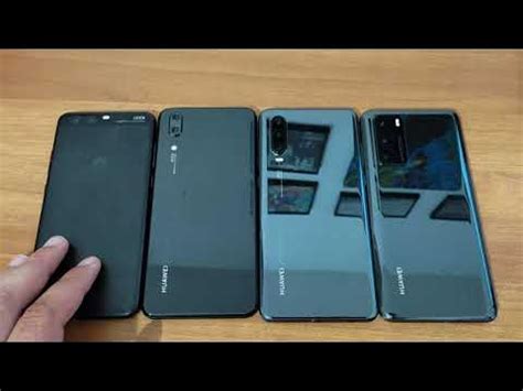 Huawei P10 vs P20 vs P30 vs P40 - camera evolution - YouTube