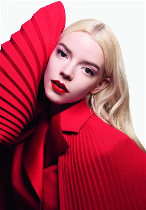 Anya Taylor-Joy - Dior Beauty Rouge Dior Campaign 2024 • CelebMafia