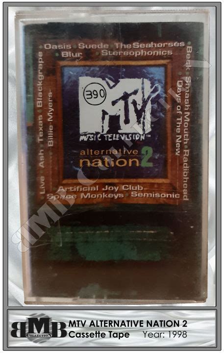 MTV Alternative Nation 2 Cassette Tape (Year 1998) | Lazada PH