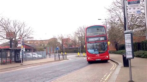 Buses at Surrey Quays Leisure Park - YouTube